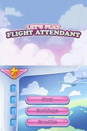 Let's Play Flight Attendant (USA) (En,Fr,De,Es,It) screen shot title